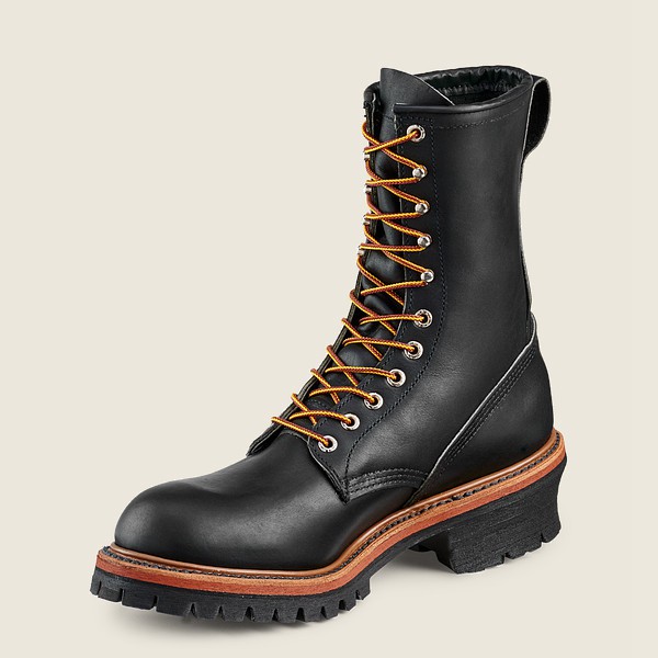 Work Støvler Herre - Red Wing Loggermax - 9-Inch Soft Toe - Sort - NOWSUC-724